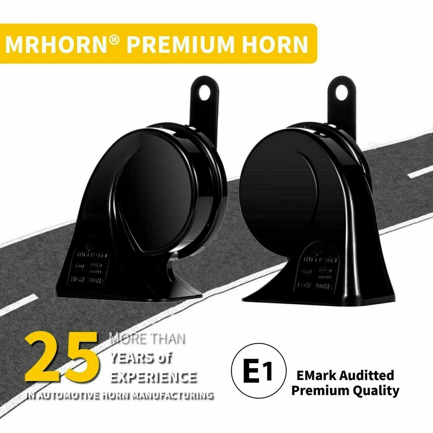 12v Eletric Snail Horn for Tesla Model 3 Model X for Model Y for Model S Roadster 2PC