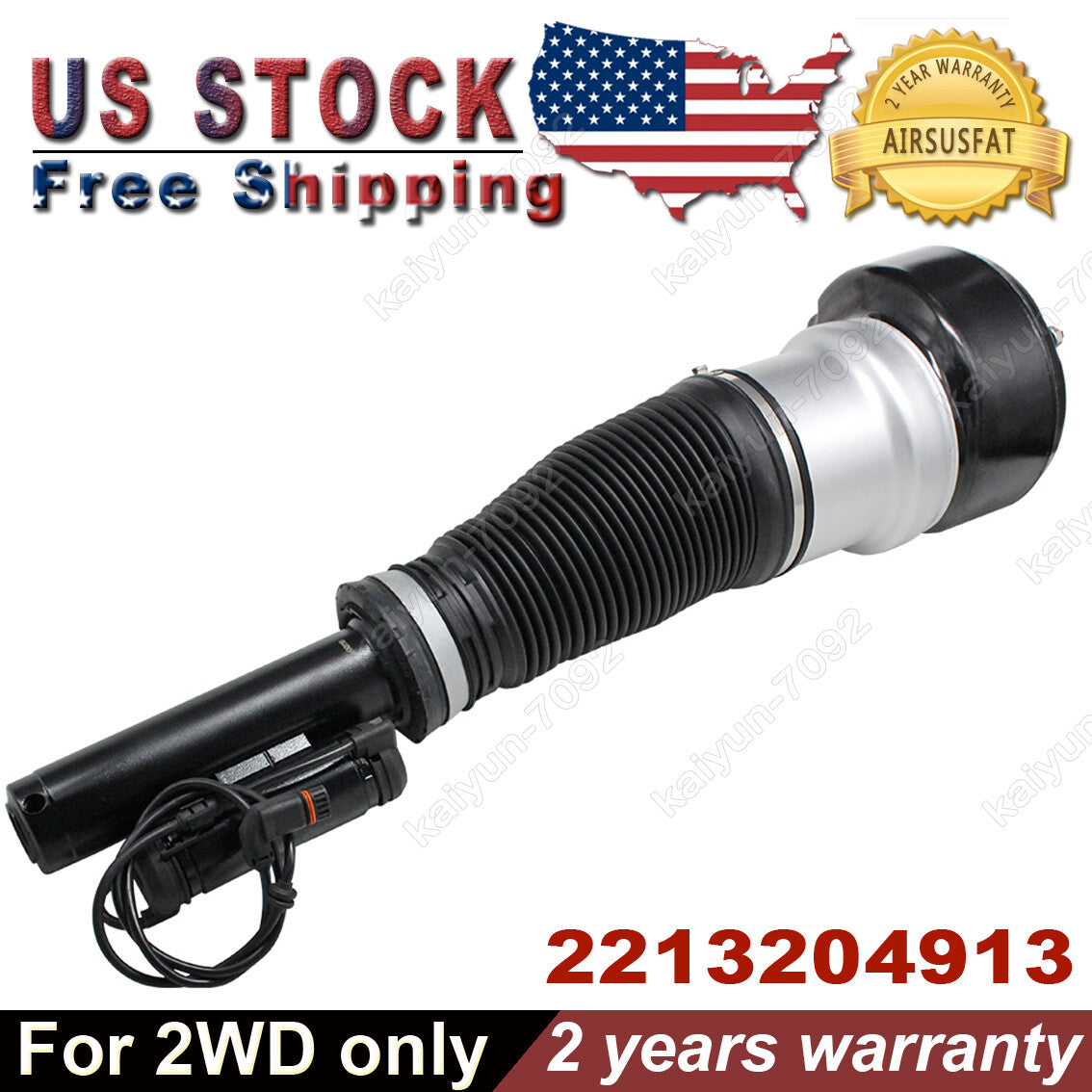 for Mercedes W221 S550 Front Left/Right Air Suspension Shock Absorber 2213204913