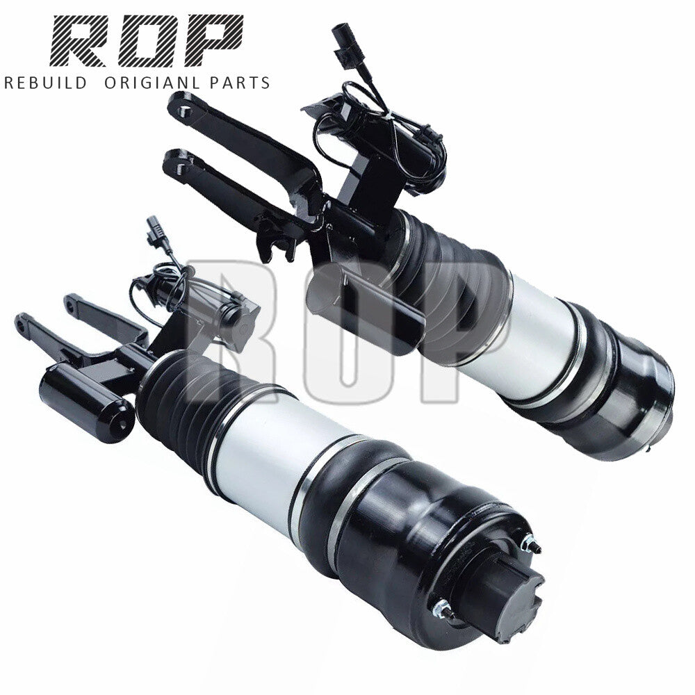2X Fit for Mercedes S211 E350 E400 E500 4Matic AWD Front Air Suspension Struts ADS