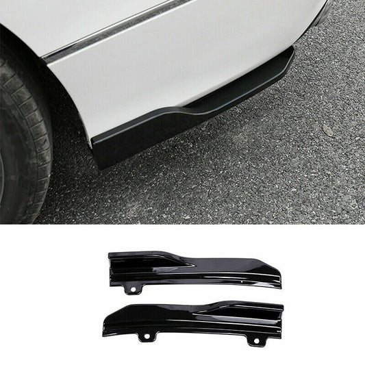 Fit for Honda Accord 2018-2022 Gloss Black Rear Bumpers Lip Side Skirt Splitter