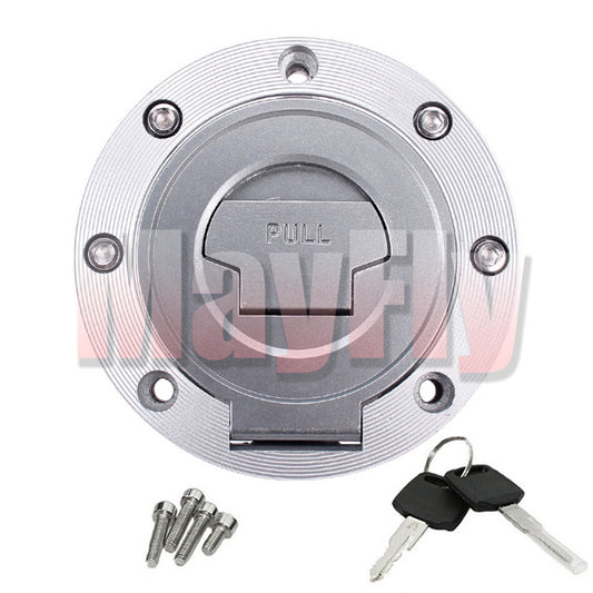 Fit For FJ09 MT09 MT07 FZ10 MT-10 XTZ1200 XVS1300 Fuel Gas Cap Cover Lock Key