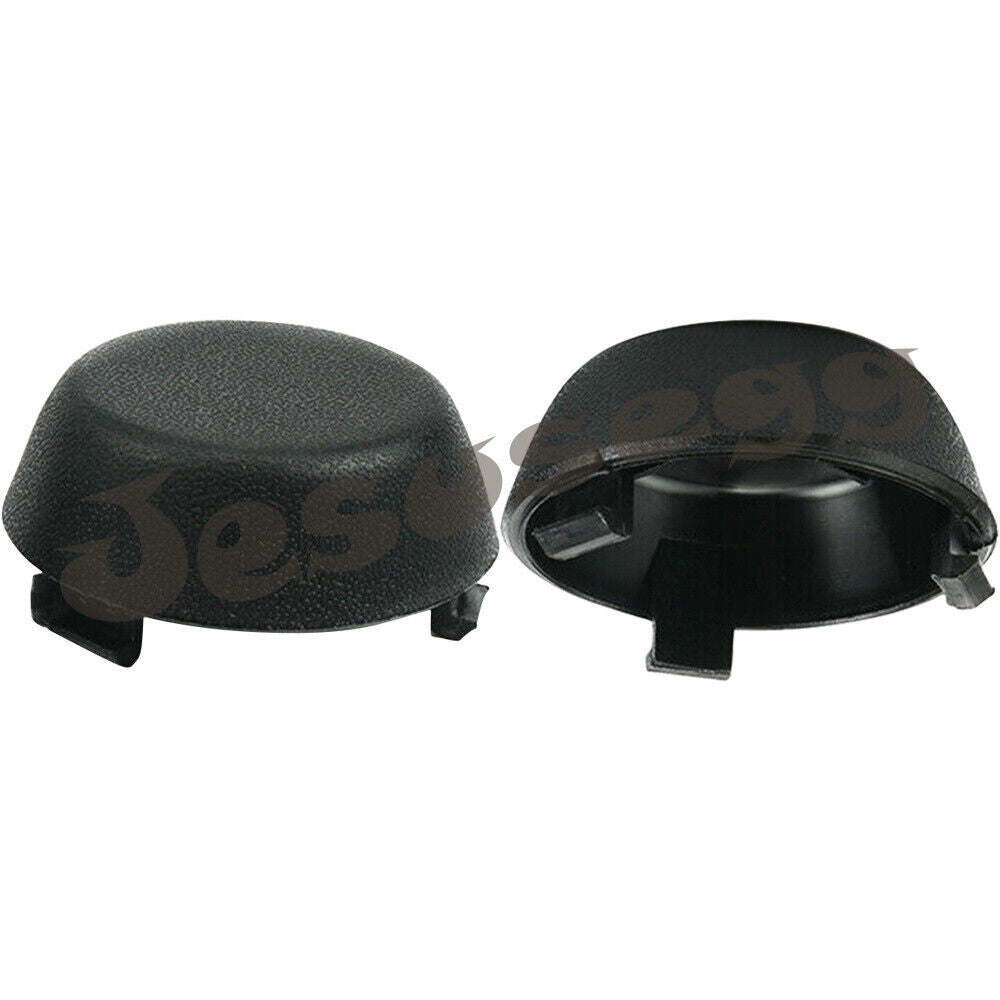 2x Black Rear Bumper Dome Bolt Cover for Toyota Tacoma 2005-2015 Tundra 00-06