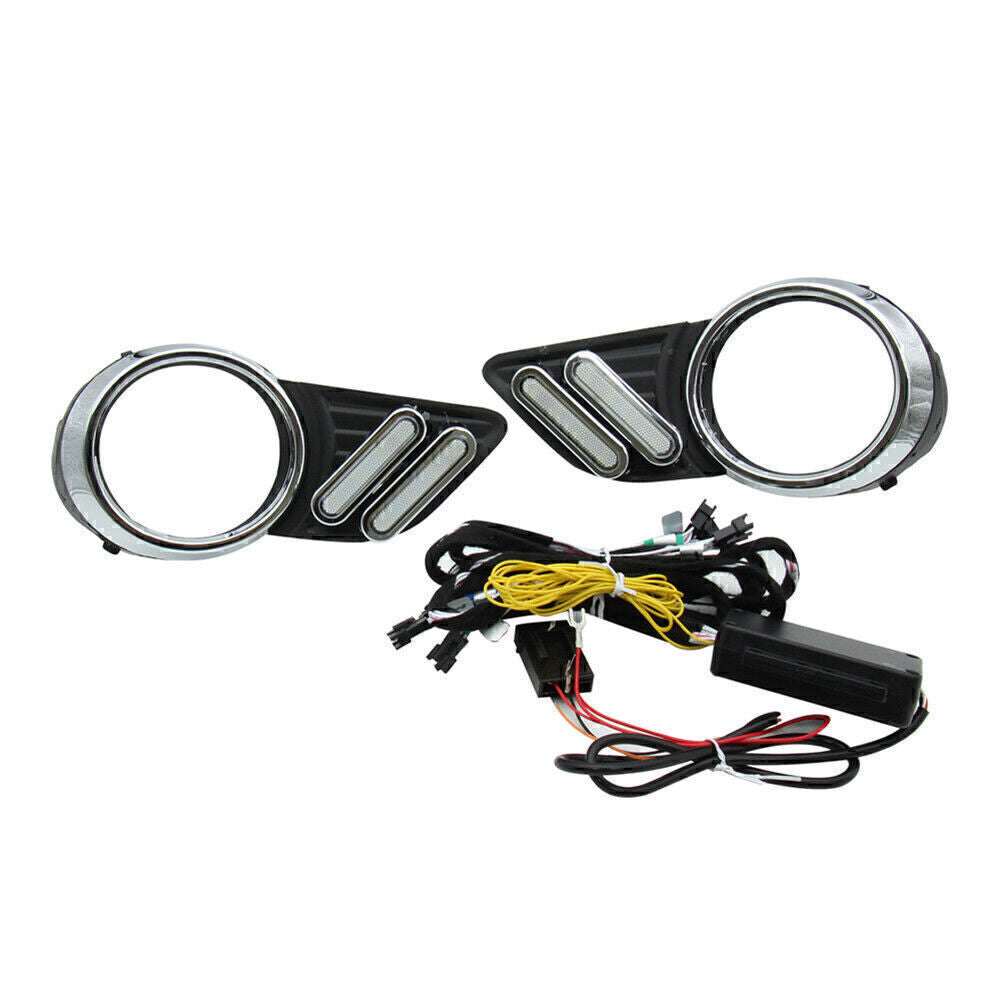 LED Daytime Running Lights DRL Fit 2011-2014 for Toyota for Sienna 3 Colors