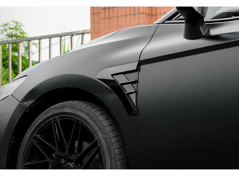for Toyota for Camry 2018-2022 Glossy Black Exterior Front Side Fender Cover Trim 2x