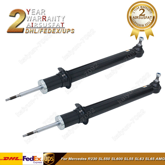 2x Front Shock Absorber Cores for Mercedes R230 SL550 SL600 SL55 SL63 SL65 AMG