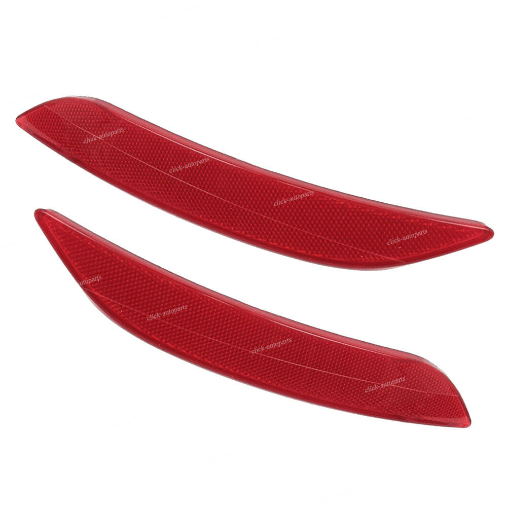 2pcs for BMW Z4 Series E89 2008-2016 Red Rear Bumper Reflector Right+Left