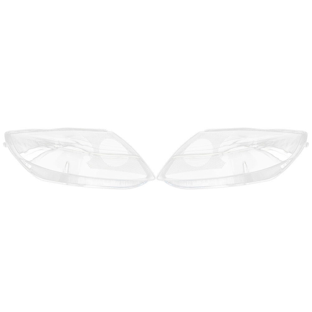 Pair Headlight Headlamp Transparent Lens Cover Replacement for BMW Z4 E85 03-08