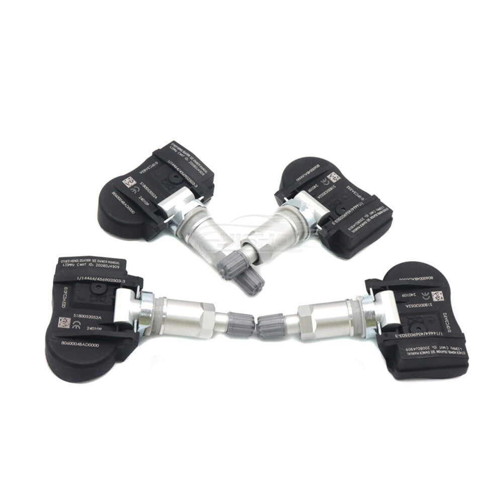 4PCS TPMS 8060004BAD0000 Tire Pressure Monitor Sensor For Trumpchi GA3 433MHz