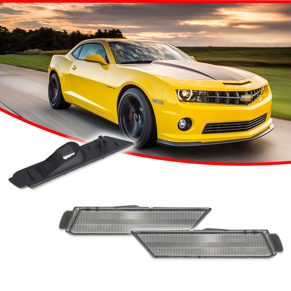 For 2010-15 for Chevrolet Camaro Clear Lens Front Marker Light Housing Replacement Kit