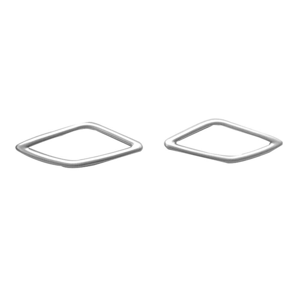 Interior A-Pillar Speaker decor Cover Trim Fit for Volvo XC40 2018-2020 Silver LHD
