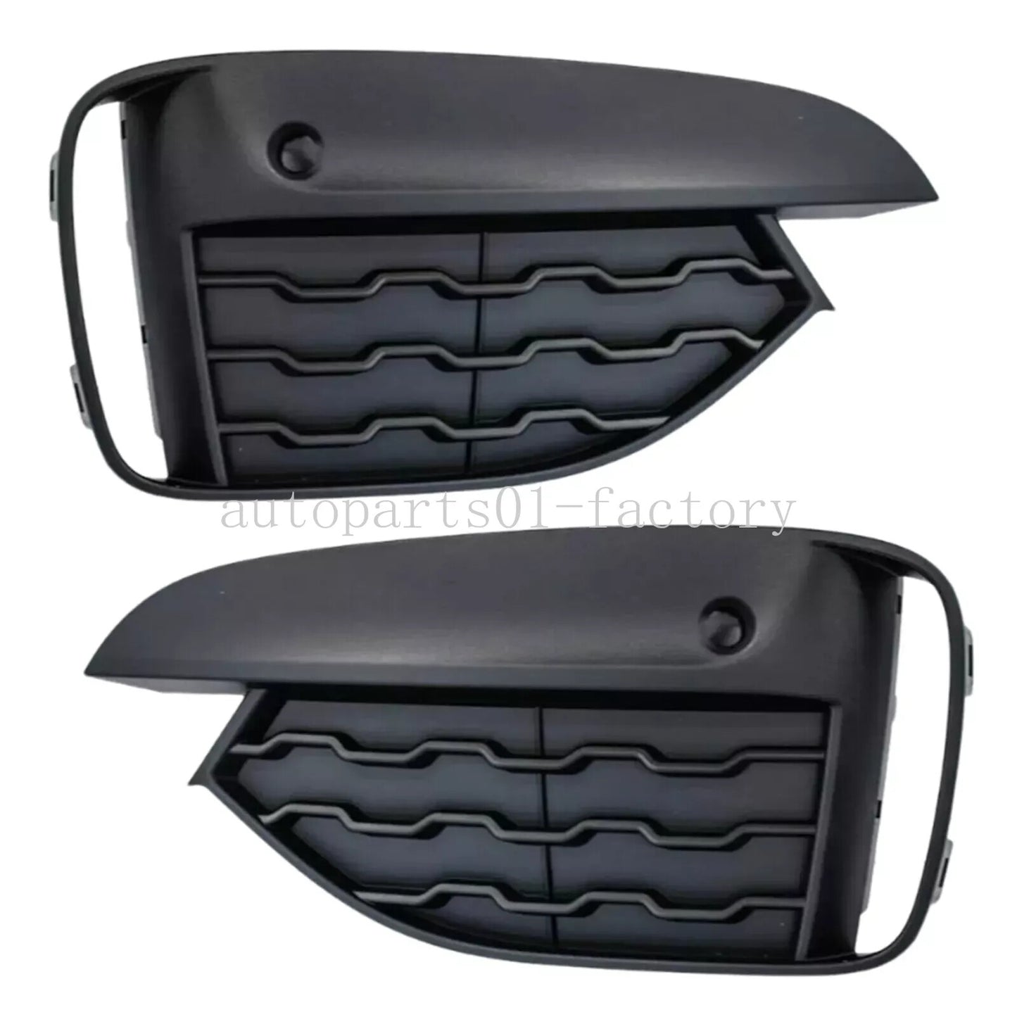 1Pair Front Bumper Left Right Grille for BMW X6 F16 M Sport 2013-2018