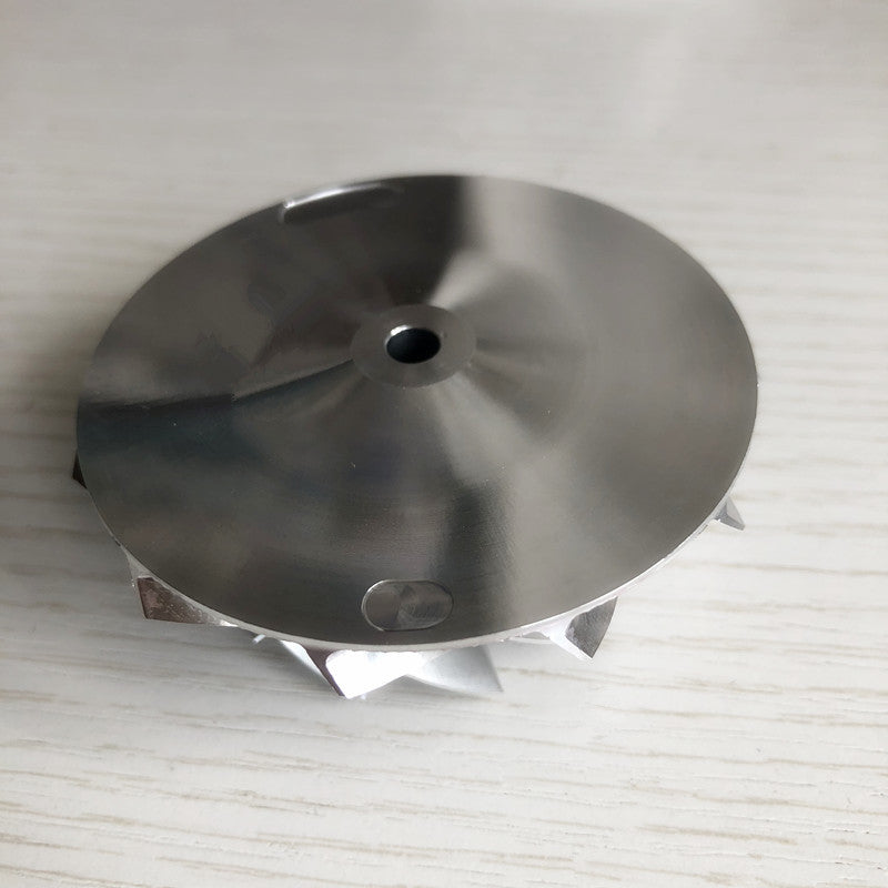 CT26 53.11/71.00 mm 11+0 Blade Turbine Billet Compressor Wheel
