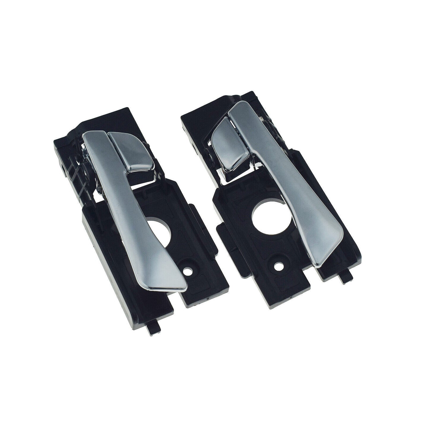 for Hyundai Accent 2012-17 Front Left  Right Interior Door Handles Pair Chrome