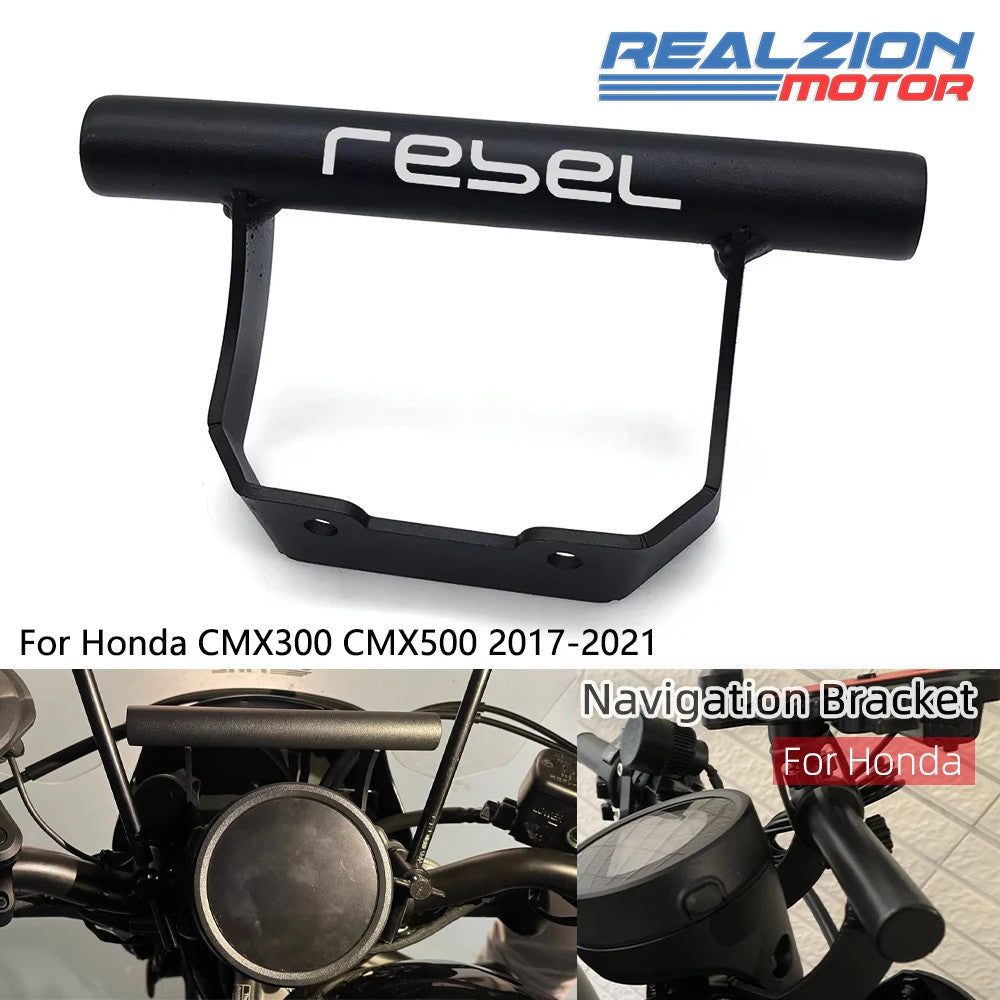 RZ Rebel CMX 500 300 Motorcycle Mobile Phone Navigation GPS Bracket Stand Holder
