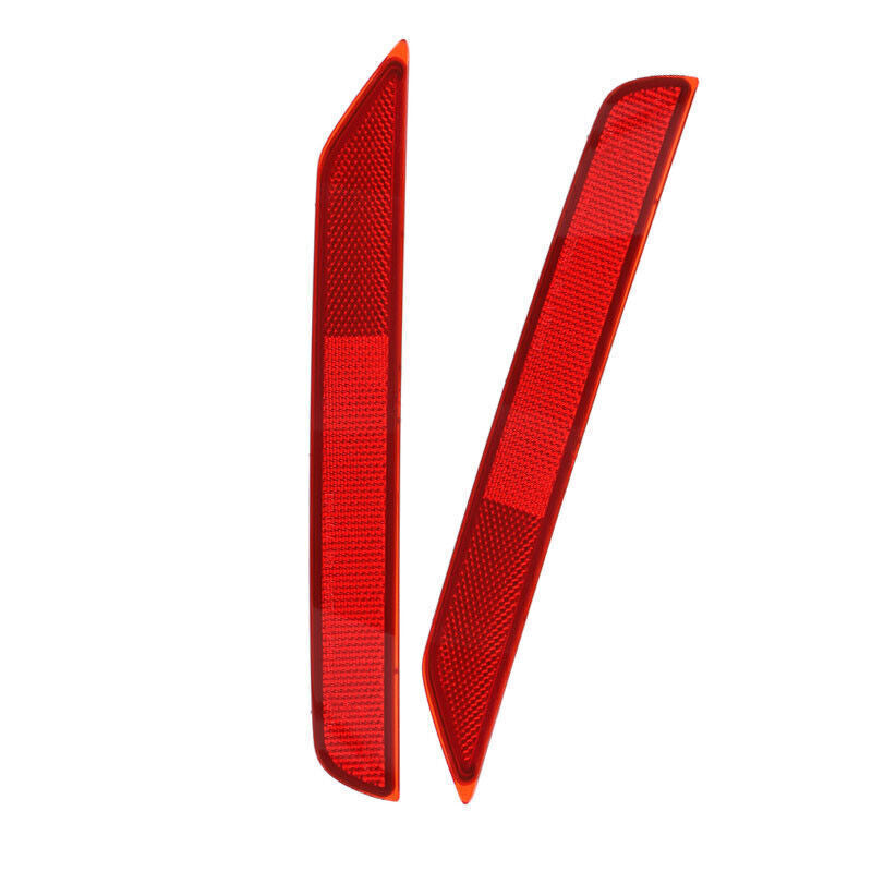 Pair Rear bumper reflector Lamp for Subaru Forester 2009-2018