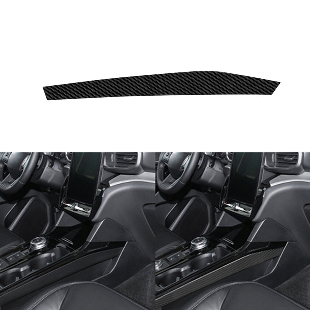 Carbon Fiber Center Console Right Side Cover Trim for Ford Explorer 2020-2023