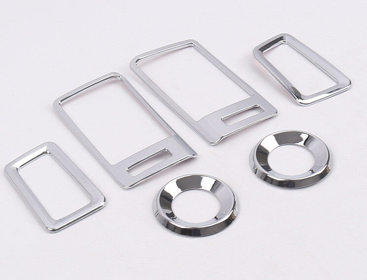 Middle Air Outlet Vent Cover Trim for Honda Accord 9th 2014-2017 Chrome Silver
