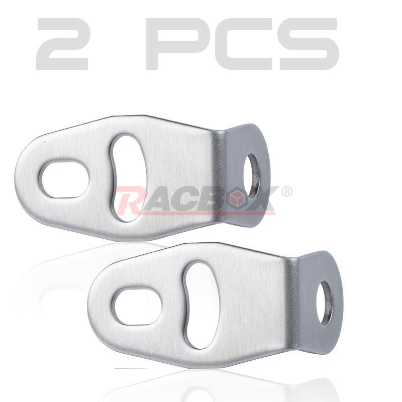 2PCS Mount Bracket Motorcycle Headlight Spot Light Turn Signal Clamp Holder Kit