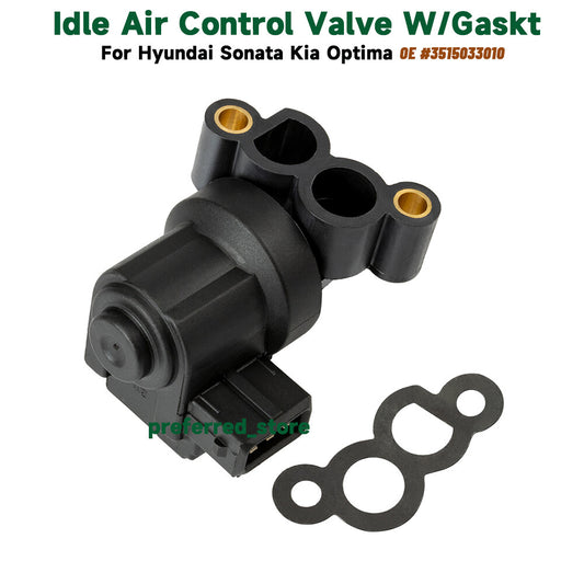 35150-33010 Idle Air Control Valve with Gasket Suitable for Kia Rio Sportage Spectra