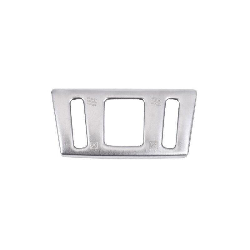 One-Click Startup Frame Cover Trim Fit for Nissan Murano 2015-2021 Silver Steel