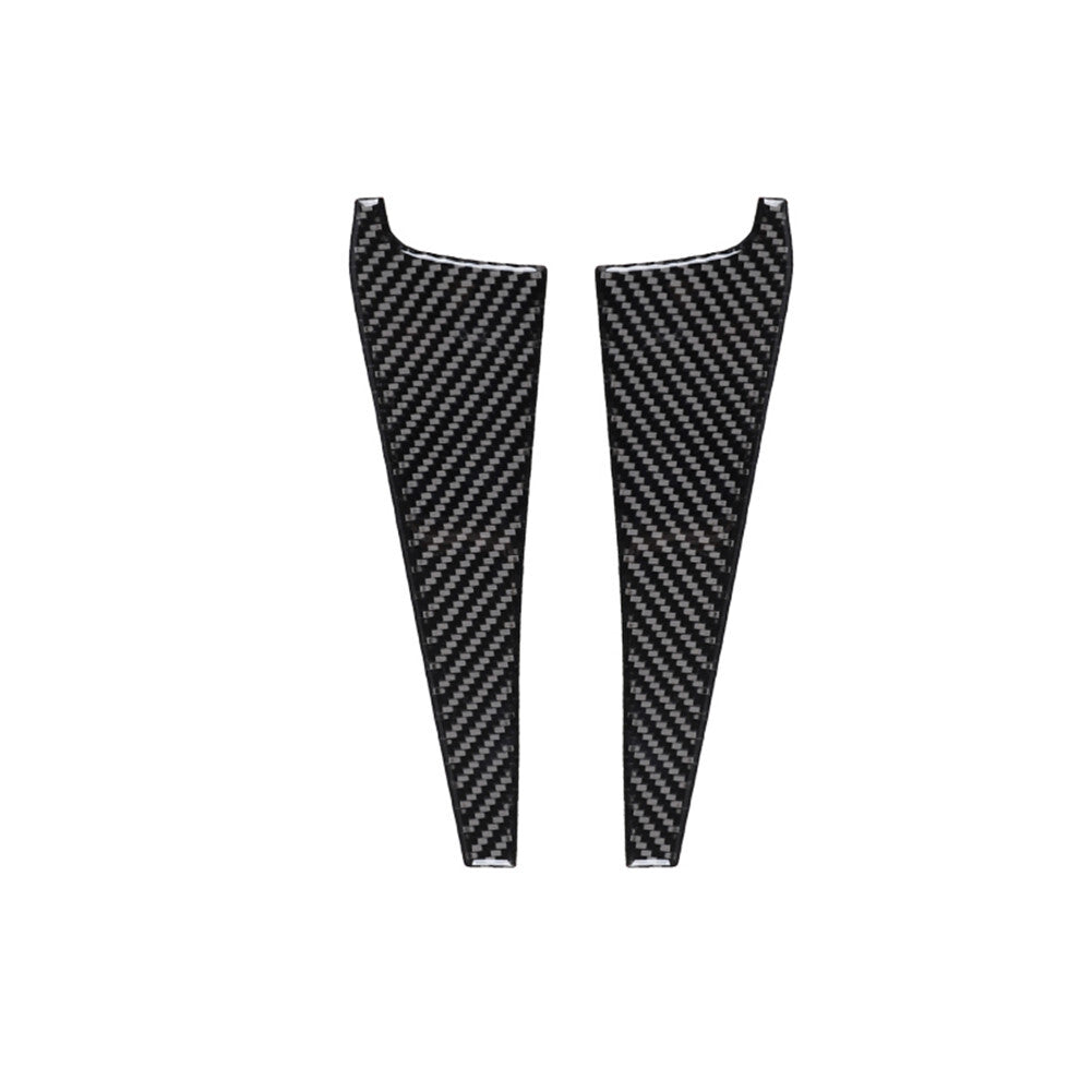 2x Carbon Fiber Interior Door Armrest Cover Trim for Toyota Supra A90 2019-2022