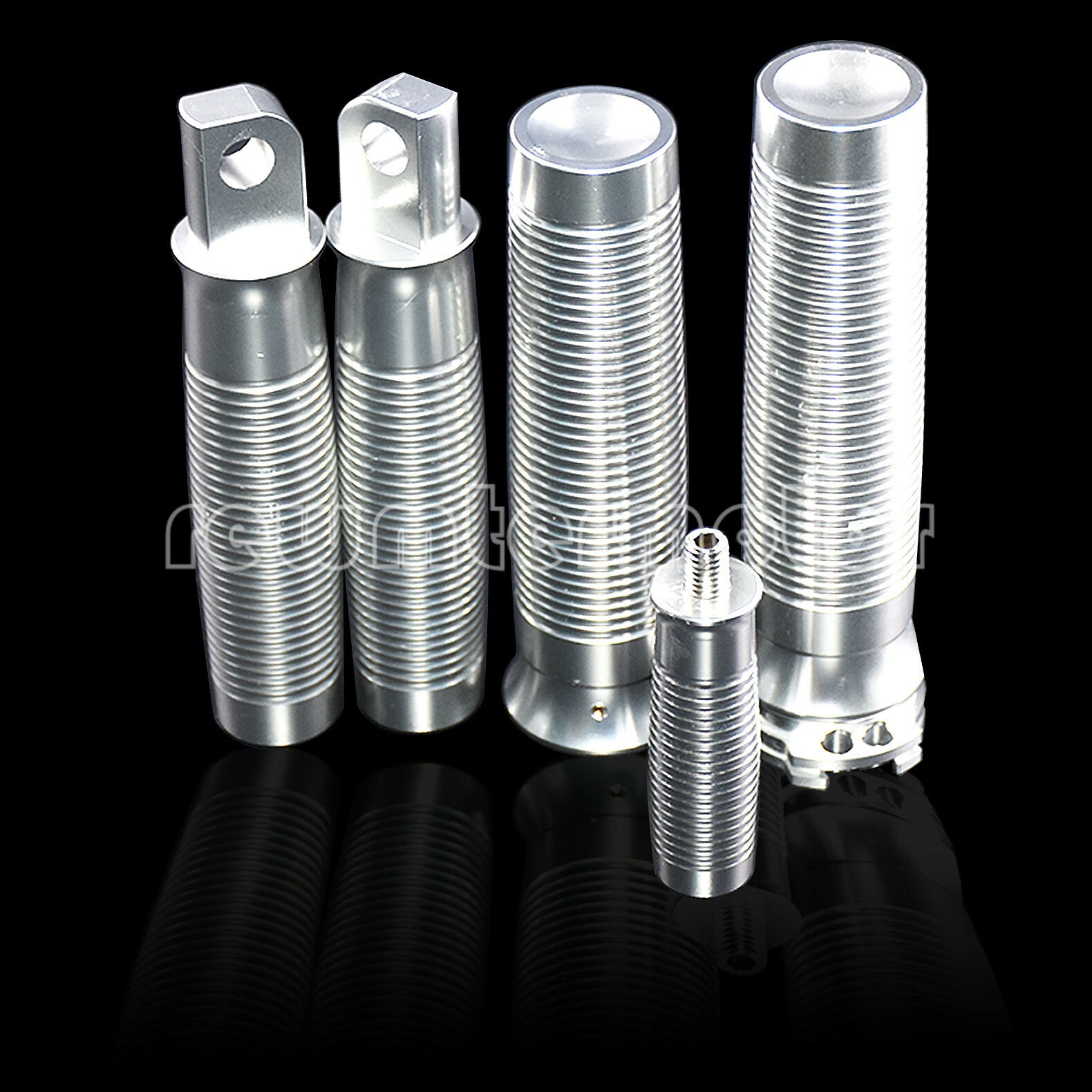Chrome Handlebar Grip+Foot Pegs+Shift Pedal Fit for Harley Sportster Softail