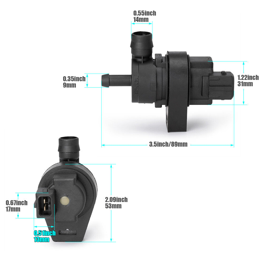 Vapor Canister Purge Valve for BMW 525i 530i 540i 740i 325i 325xi Z4 330i PV798