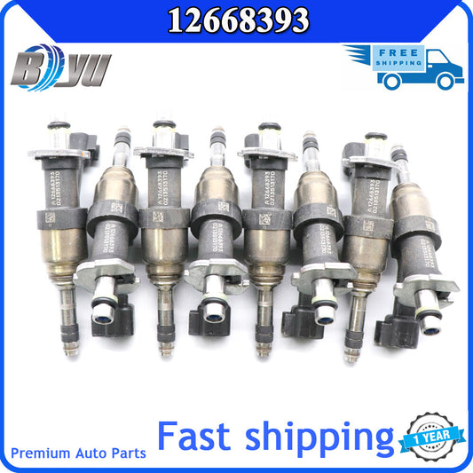 Fuel injector 12668393 is suitable for Cadillac for Chevrolet Camaro for GMC for Sierra 1500 6.2L 14-18
