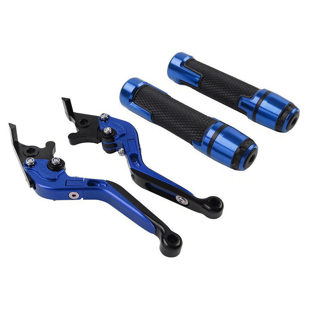 Folding Extendable Brake Clutch Lever Handlebar Grip for Suzuki GSXR750/1000 US