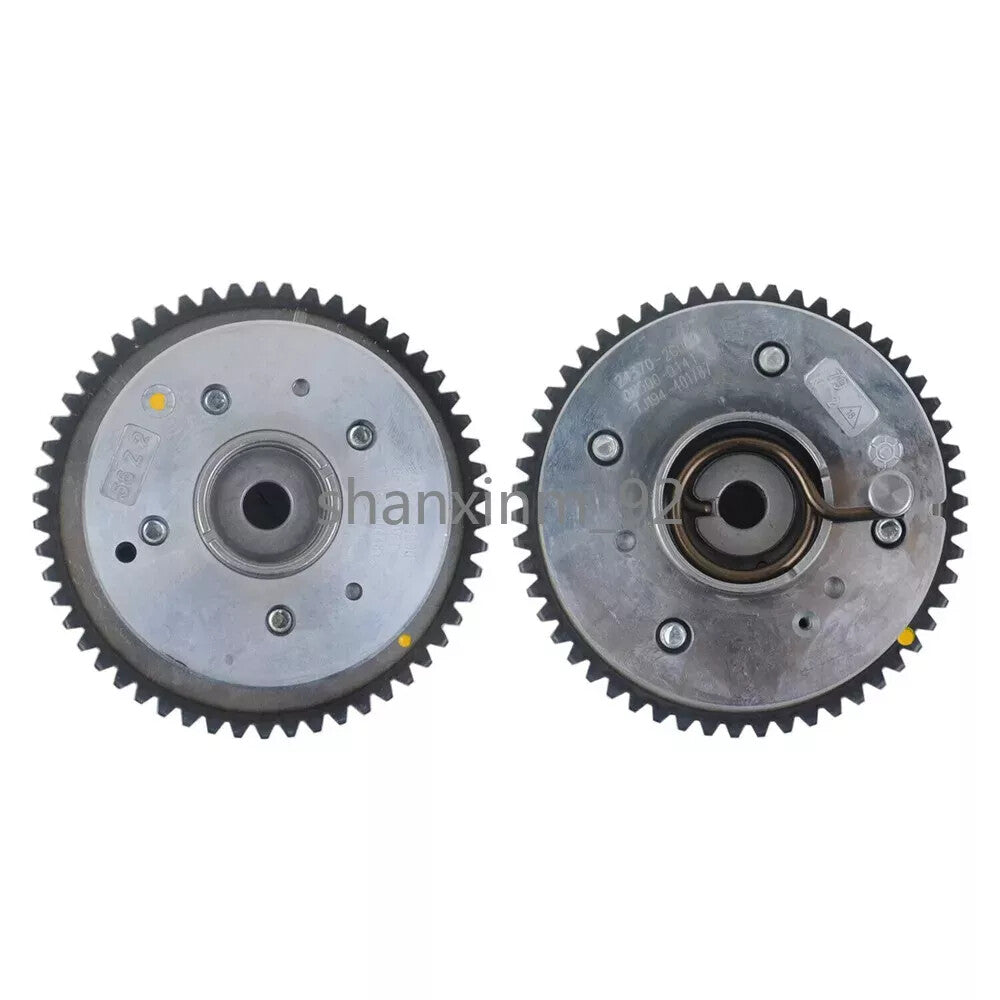 2pcs/set Camshaft Timing Sprocket 24350-25000 24370-2G000 fits for Hyundai for Kia 2.4L