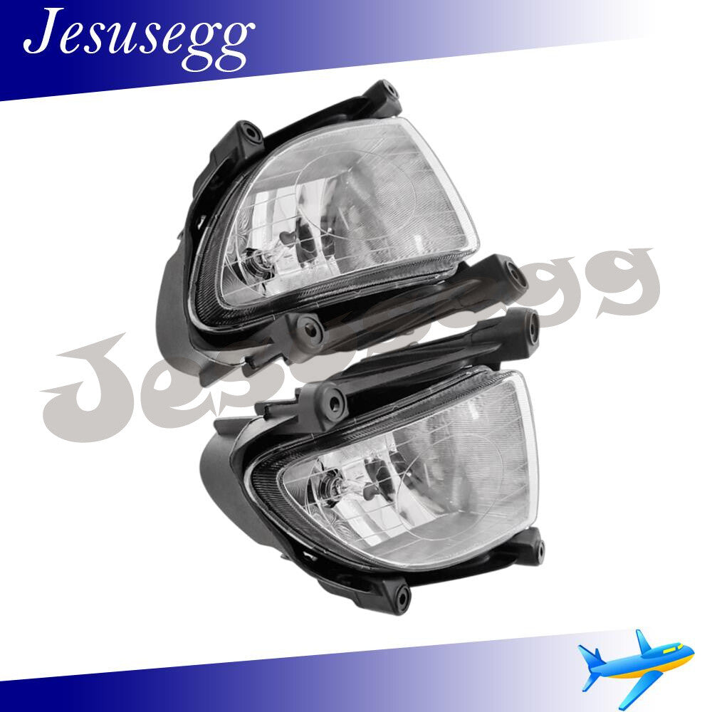 Pair Fog Light Right+Left Side Clear Lens for Kia Sportage 2006 2007 2008