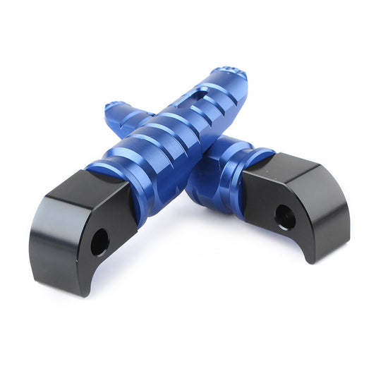 Motorcycle Rear Footpegs Pedal Pads for YAMAHA MT-10 MT-09 MT-07 YZF-R6 R1 Blue