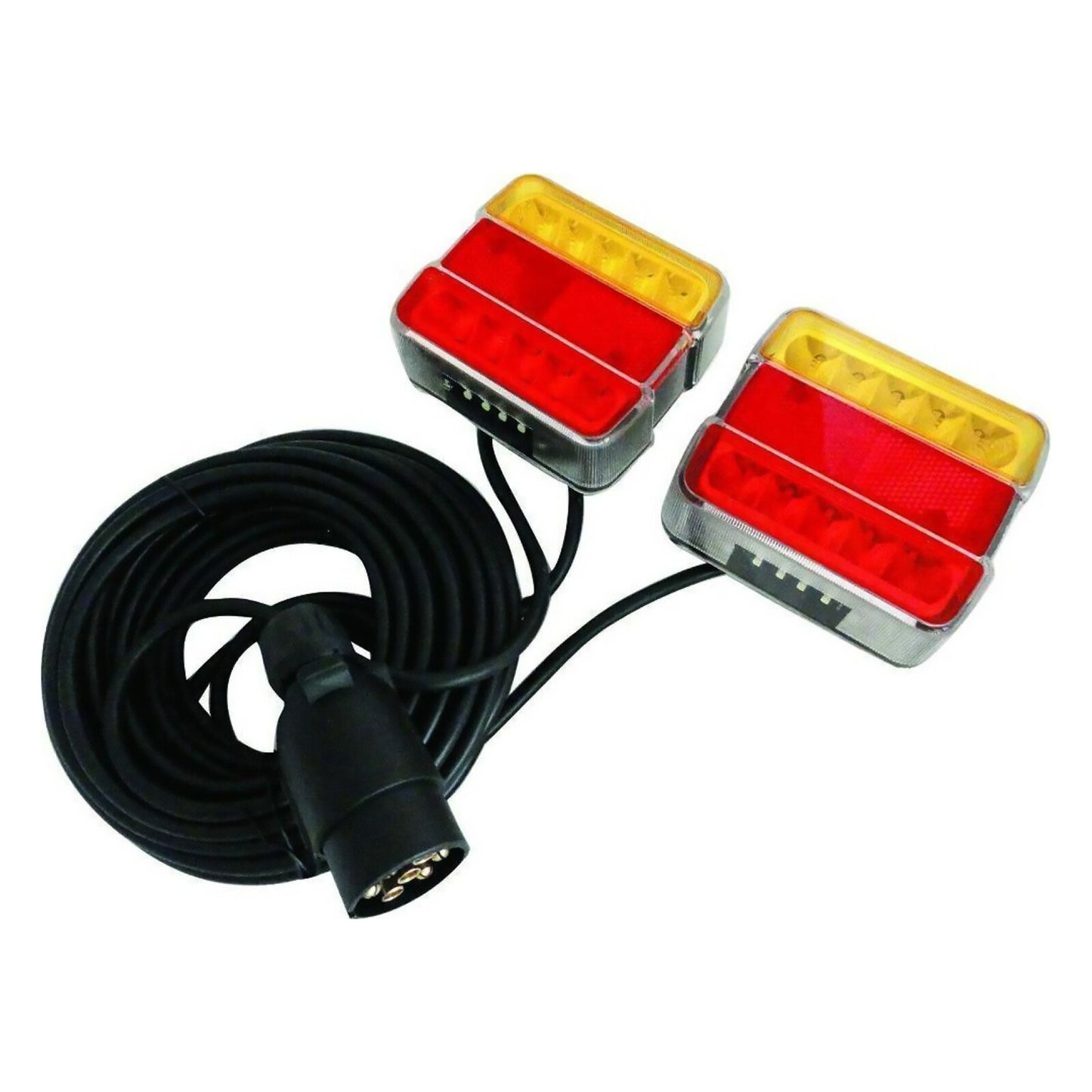 Magnetic Trailer Rear Light 12V LED Waterproof Tail Light For Trailers Tractors