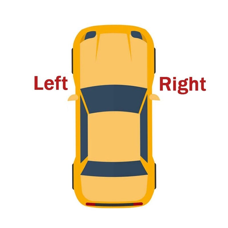 Fog Light Grille Cover Headlight Fog Lamp Frame Hood for Mazda 3 Axela 2014-2016