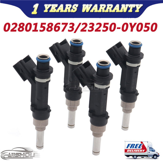 4PCS 0280158673 for Jaguar XJ8 XK8 S-Type for Land Rover LR3 New Fuel Injections