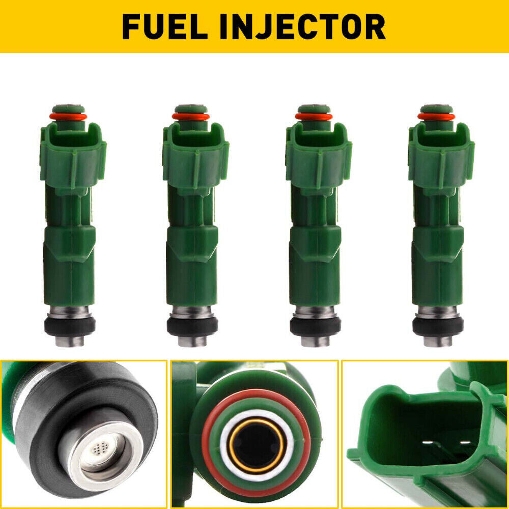 4pcs FUEL INJECTORS 23250-21020 Suitable For Prius Echo for Scion xA xB 1.5L l4