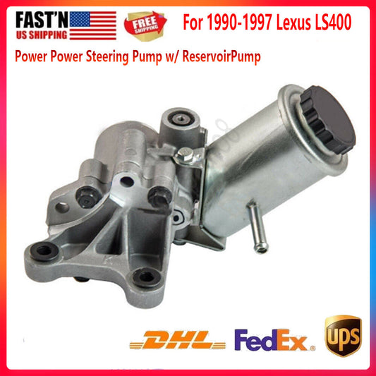 Power Steering Pump with Reservoir 44320-50020 Fit 90-97 for Lexus LS400 21-5899 New