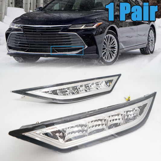 1 Pair LED Daytime Running Light Fog Lamp Foglight for Toyota for Avalon 2019-2022