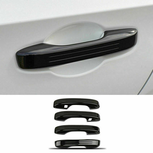 Glossy Black Outside for Smart Door Handle Cover Trim for Honda for Civic 11Th 2022-2023