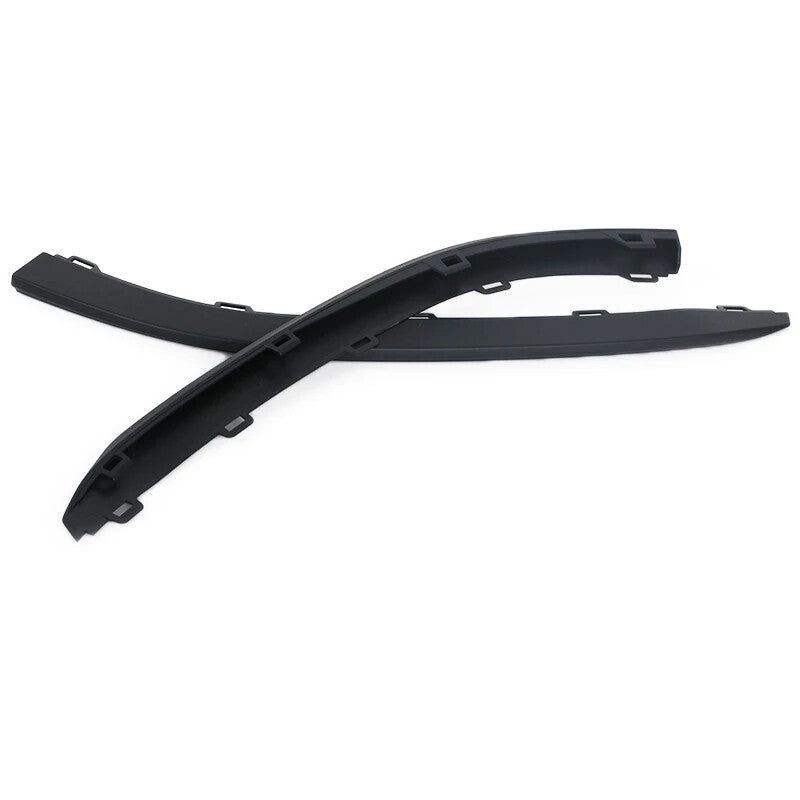 2x Front Bumper Lip Lower Spoiler Valance Trim for VW for Golf MK7 GTI 2015- 2017