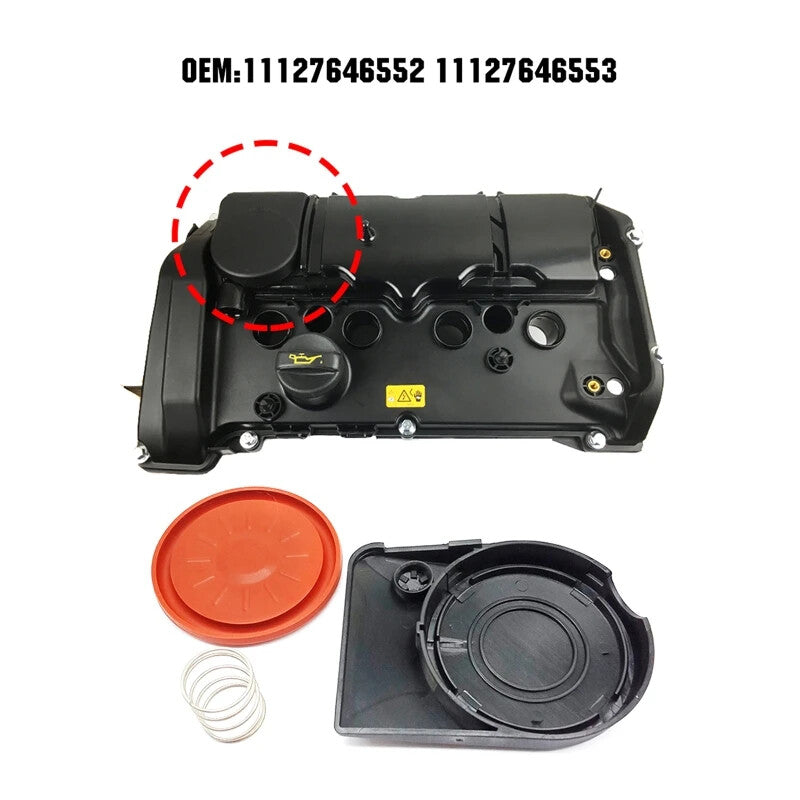 Cylinder for Head PCV for Valve Cover Repair Kit 11127601863 Compatible for Mini