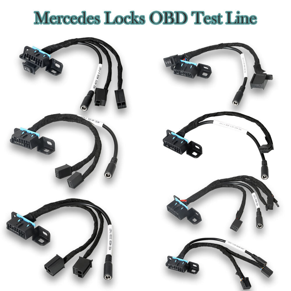 EZS Bench Test Cable for Mercedes W906/W169/W208/W202 Work With VVDI MB Tool HK