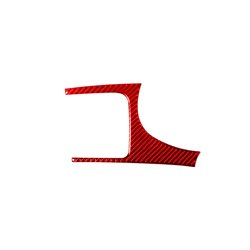 5Pcs Red Carbon Fiber Inner Dashboard Kit Cover Trim for Hyundai Azera 2006-2011