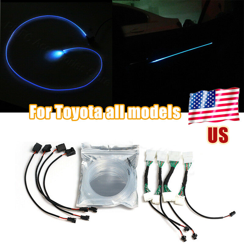 Atmosphere Light Interior LED Blue Dashboard Frame Lamp for Toyota for Camry 2018-20