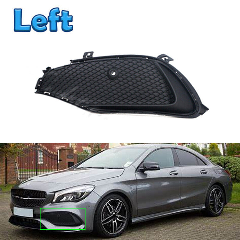Front Bumper Grille Fog Light Cover Left for Mercedes-Benz W117 CLA180 2016-2019