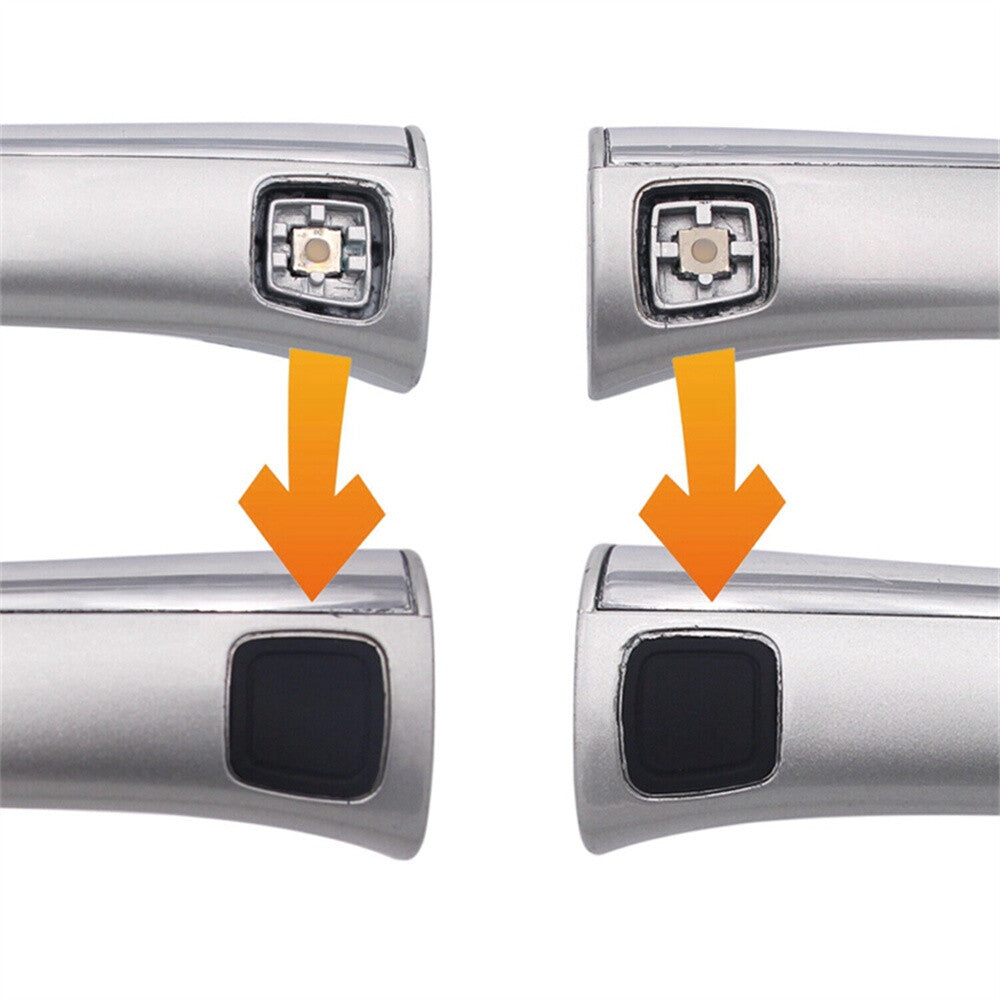 2Pcs for Benz SL R230 SL350 SL500 Keyless Go Door Handle Button Cover Repair Kit