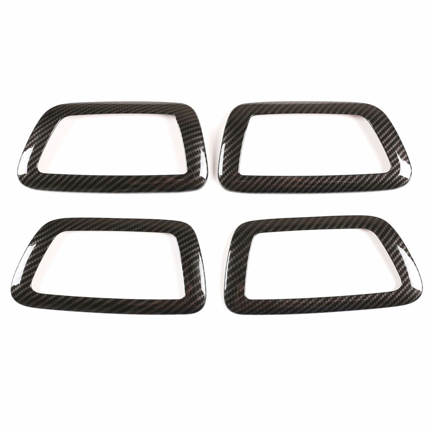 Fits for Toyota Tacoma 2016-2020 Carbon Fiber ABS Interior Door Handle Bowl Trim