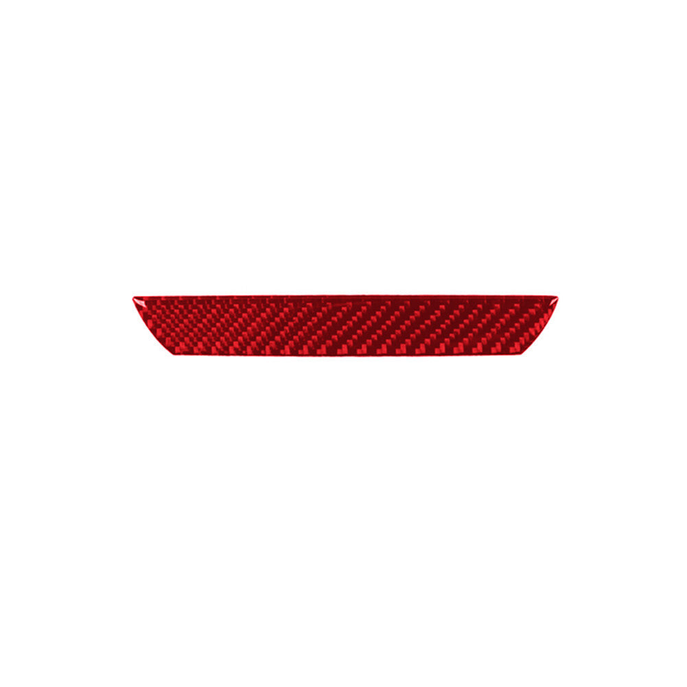 Red Carbon Fiber Interior Below Center Armrest Cover Trim for Acura TSX 2009-14