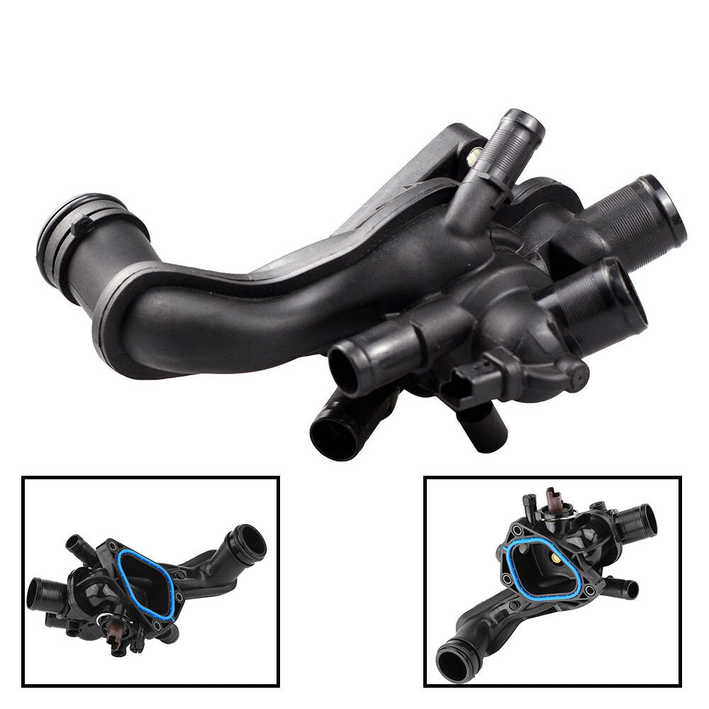 Thermostat assembly with housing and gasket for Mini Cooper 2007 - 2013 11537534521