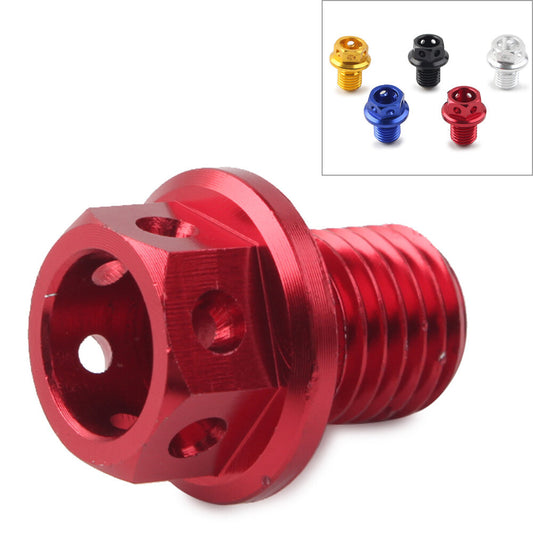 Fit for Honda CRF XR Z 50 CR 80 125 250 Dirt Bike M12xP1.5 Oil Drain Plug Bolt Screw